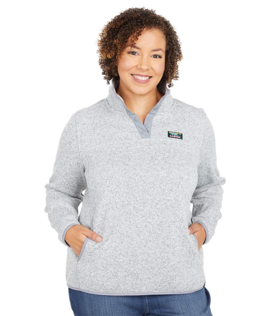 Plus Size Sweater Fleece Pullover商品第1张图片规格展示