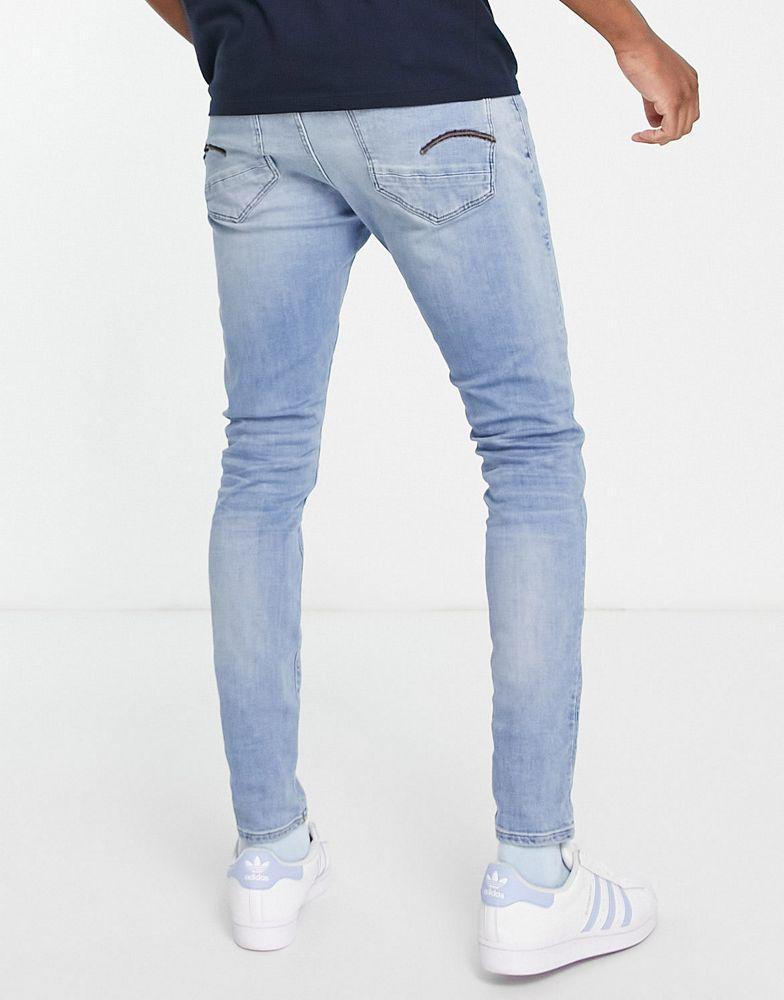 商品G-Star|G-Star skinny fit jeans in light aged,价格¥704,第4张图片详细描述