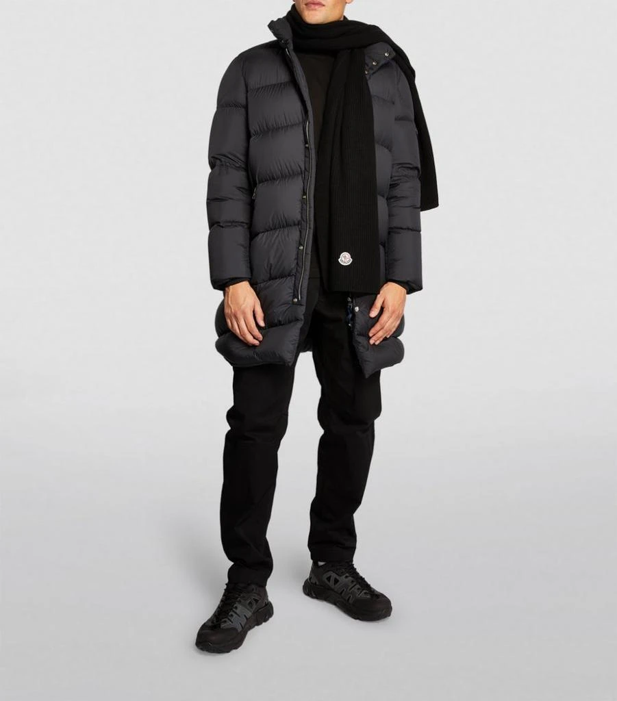 商品Moncler|Wool-Cashmere-Blend Scarf,价格¥4847,第2张图片详细描述