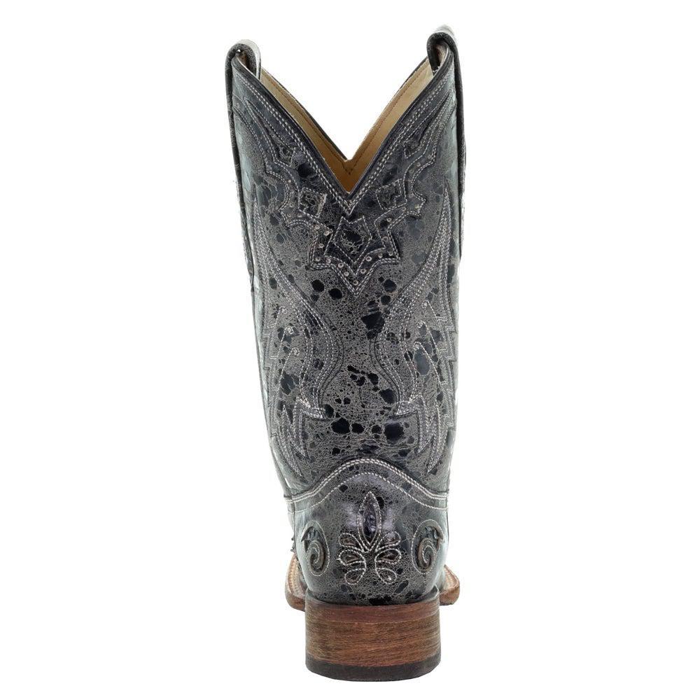 商品Corral Boots|A2402 Embroidery Square Toe Cowboy Boots,价格¥1881,第5张图片详细描述