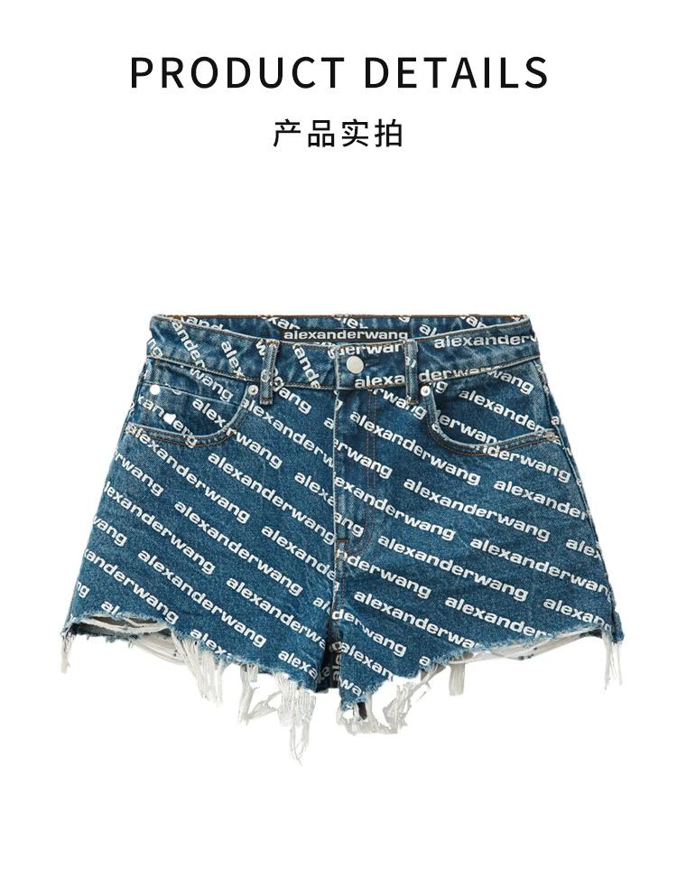 商品Alexander Wang|香港直邮alexander wang亚历山大王女士短裤4DC1214897460舒适,价格¥3279,第3张图片详细描述