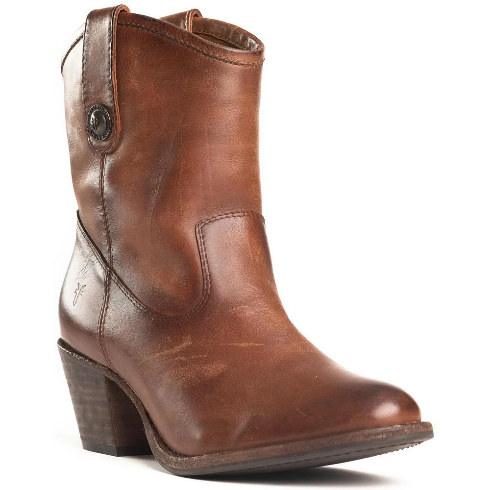 商品Frye|Women's Jackie Button Block Heel Booties,价格¥2621,第1张图片