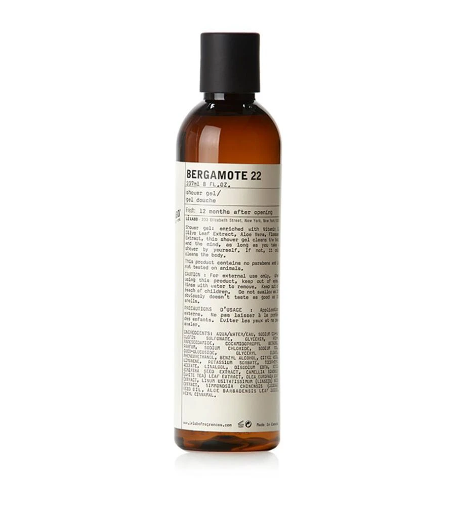 商品Le Labo|Bergamote 22 Shower Gel (237ml),价格¥447,第1张图片