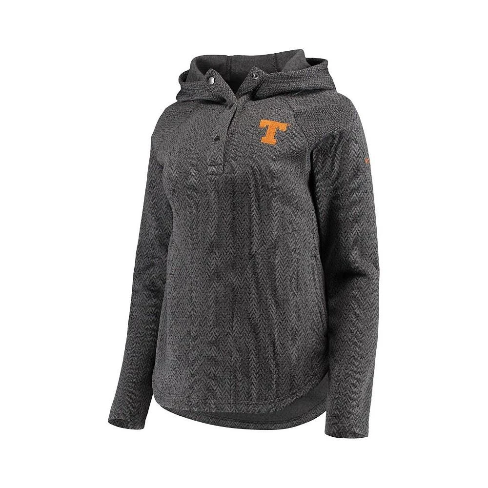 商品Columbia|Women's Charcoal Texas Longhorns Darling Days Raglan Fleece Pullover Hoodie,价格¥452,第2张图片详细描述