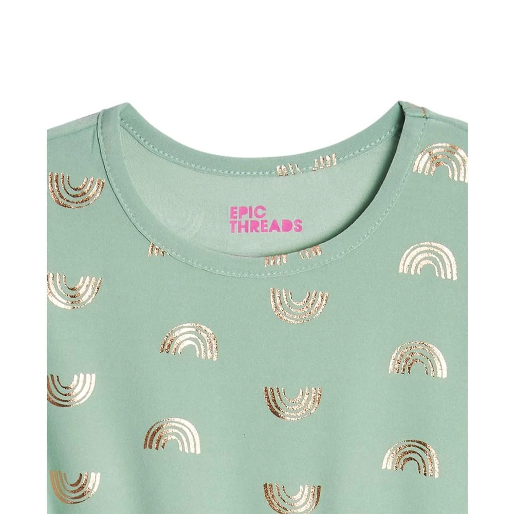 商品Epic Threads|Little Girls All Over Print Dress With Pockets, Created For Macy's,价格¥179,第3张图片详细描述