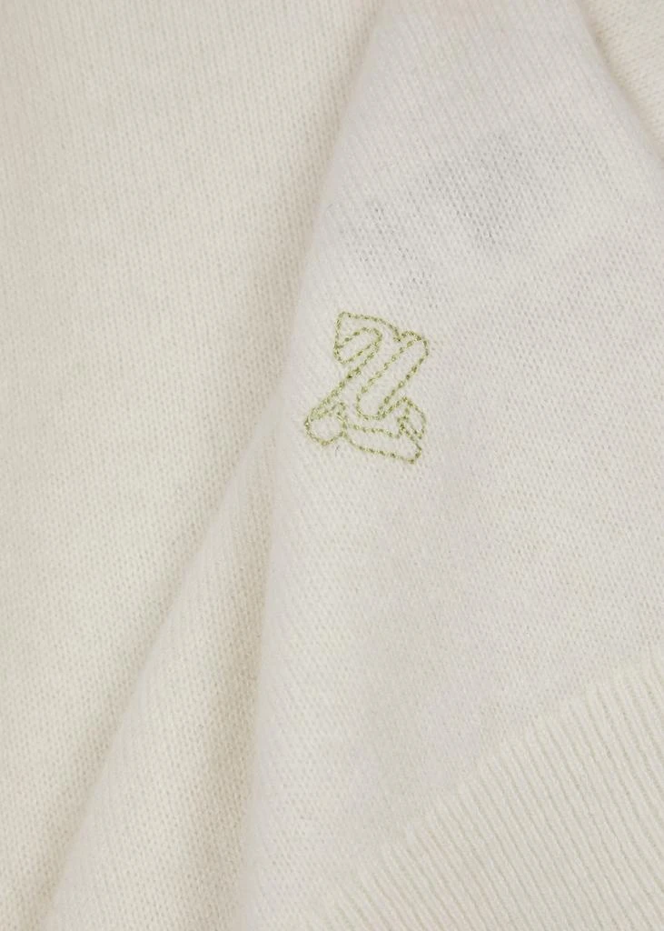 商品Zimmermann|Logo-embroidered cashmere top,价格¥2136,第5张图片详细描述