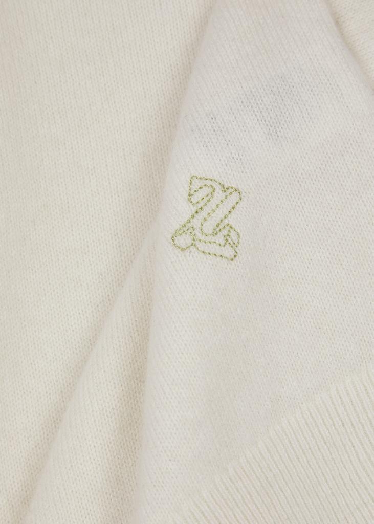 商品Zimmermann|Logo-embroidered cashmere top,价格¥3391,第7张图片详细描述