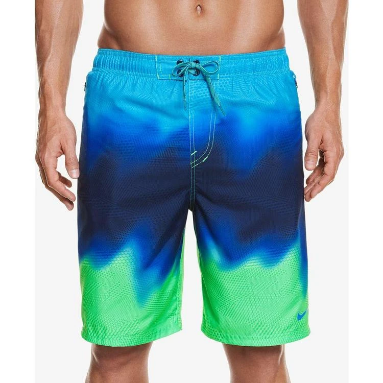 商品NIKE|Men's Liquid Haze Water Shedding Swim Trunks, 9",价格¥130,第1张图片