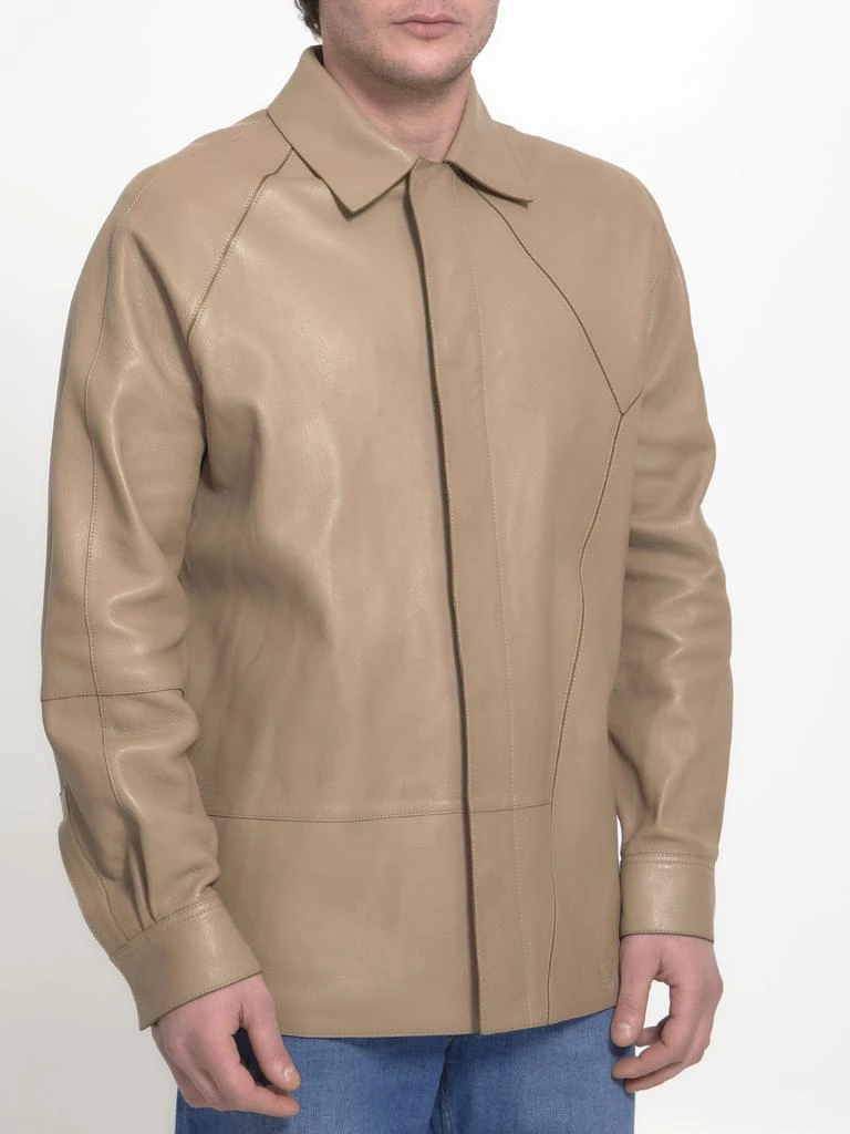商品Loewe|Puzzle shirt in leather,价格¥17334,第4张图片详细描述