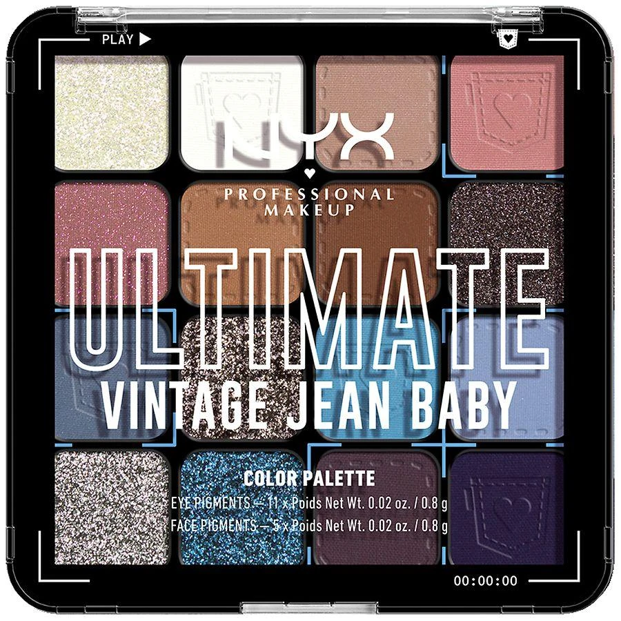 商品NYX Professional Makeup|Ultimate Shadow Palette,价格¥147,第1张图片