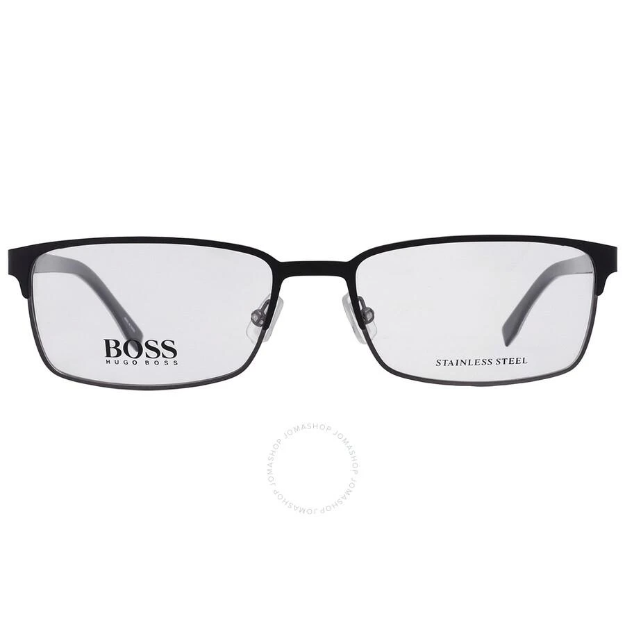 商品Hugo Boss|Demo Rectangular Men's Eyeglasses BOSS 0766 0QIL 55,价格¥372,第1张图片