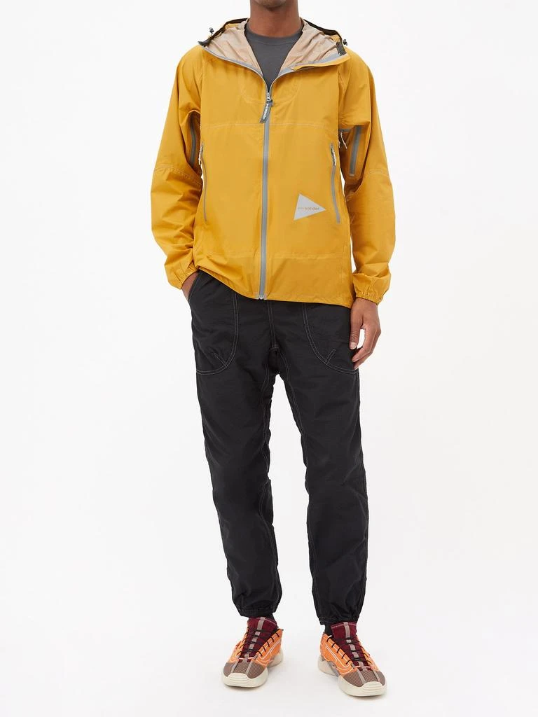 商品And Wander|3-layer shell rain jacket,价格¥2126,第2张图片详细描述