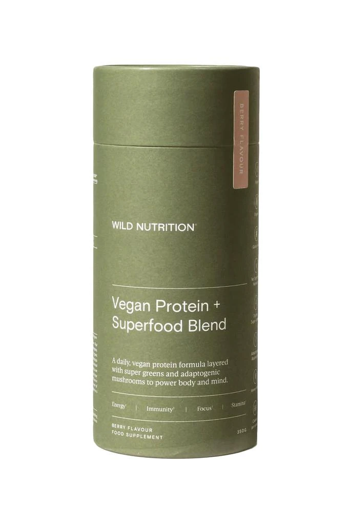 商品Wild Nutrition|Vegan Protein + Superfood Blend,价格¥452,第1张图片