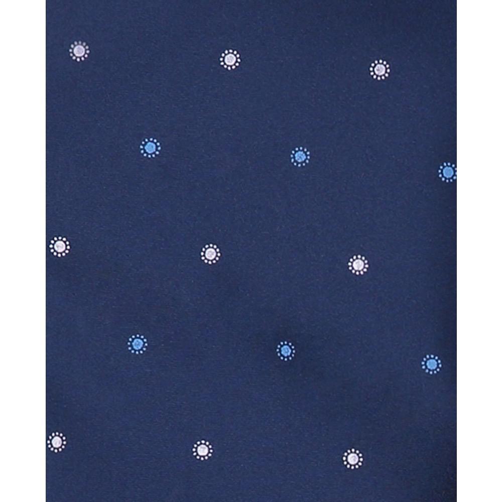 商品Tommy Hilfiger|Big Boys Long Sleeve Stretch Circle Dot Print Shirt with Tie,价格¥324,第5张图片详细描述