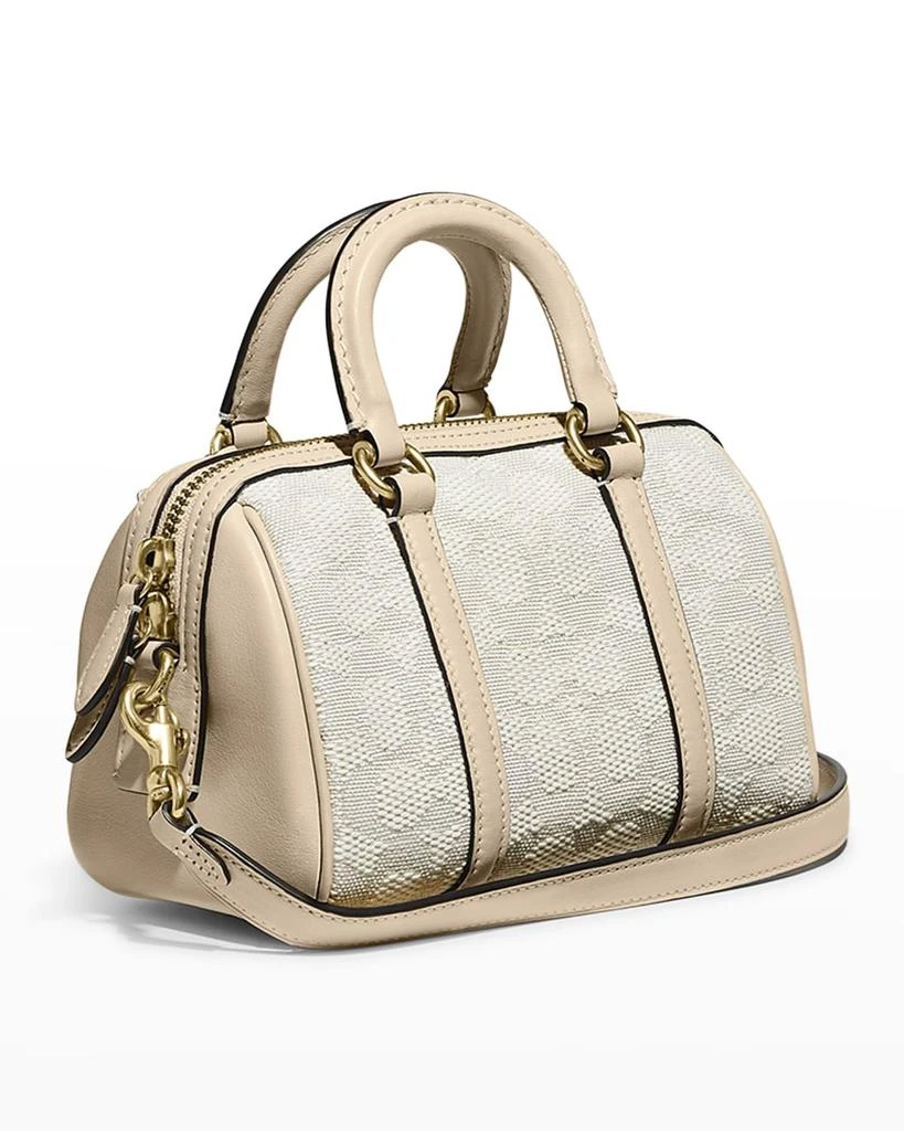 商品Coach|Rogue Monogram Jacquard Satchel Bag,价格¥3319,第4张图片详细描述