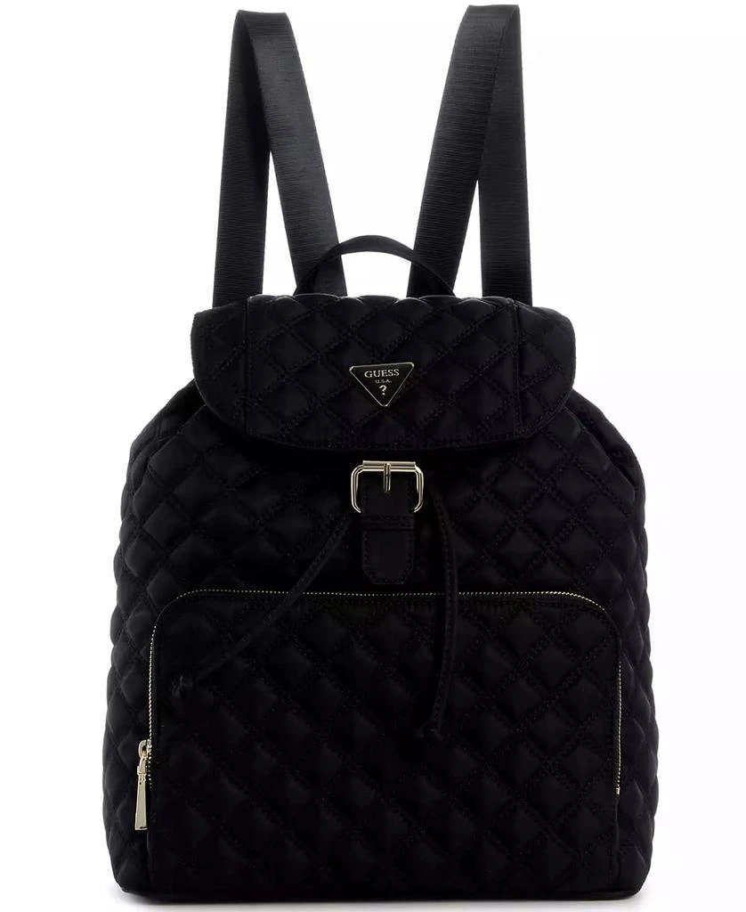 商品GUESS|Jaxi Large Quilted Backpack, Created for Macy's,价格¥888,第1张图片