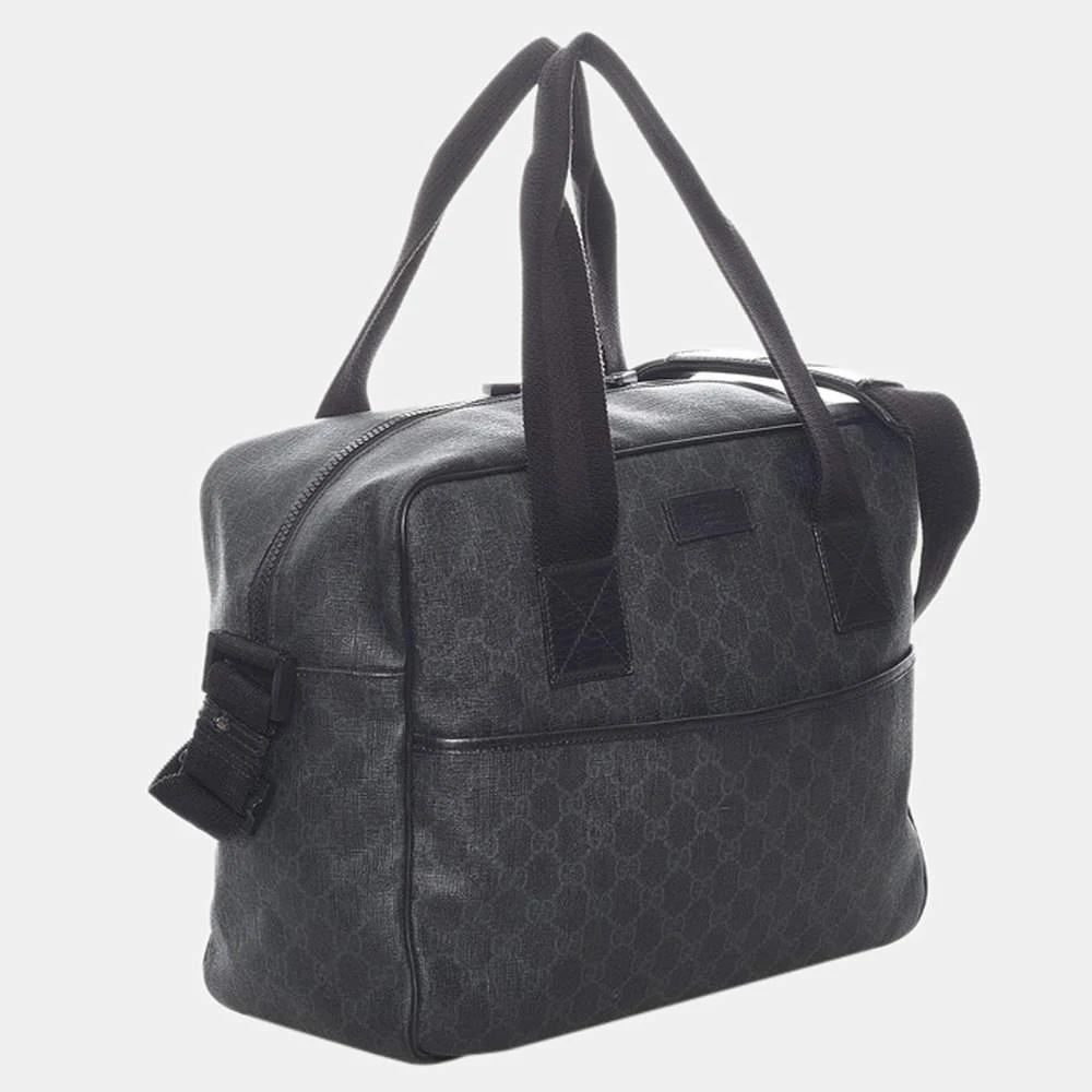 商品[二手商品] Gucci|Gucci Black GG Supreme Duffle Bag,价格¥5244,第2张图片详细描述