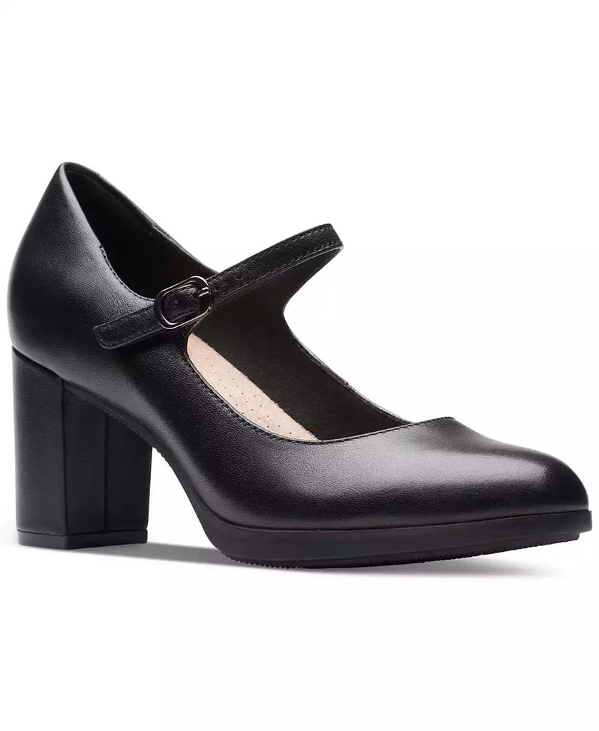 商品Clarks|Women's Bayla Nora Platform Mary Jane Dress Pumps,价格¥445,第1张图片