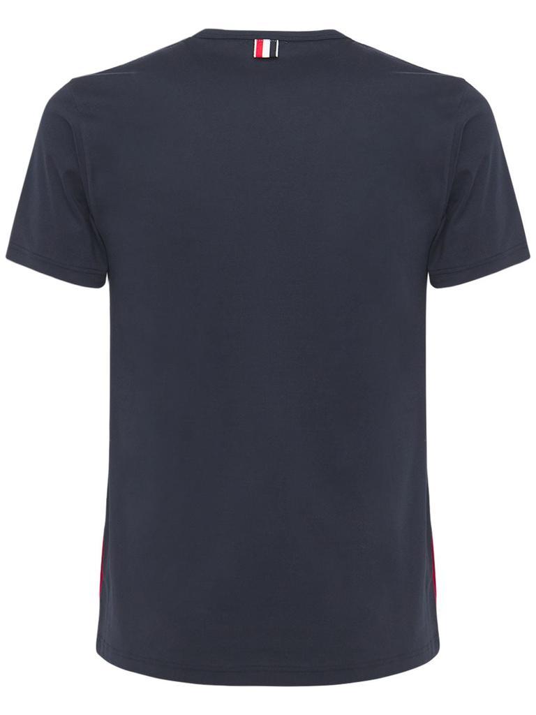 商品Thom Browne|Striped Pocket Cotton Jersey T-shirt,价格¥2579,第7张图片详细描述