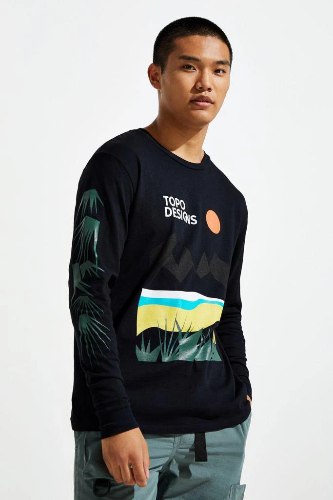 商品Topo Designs|Topo Designs Desert Long Sleeve Tee 卫衣,价格¥152,第2张图片详细描述