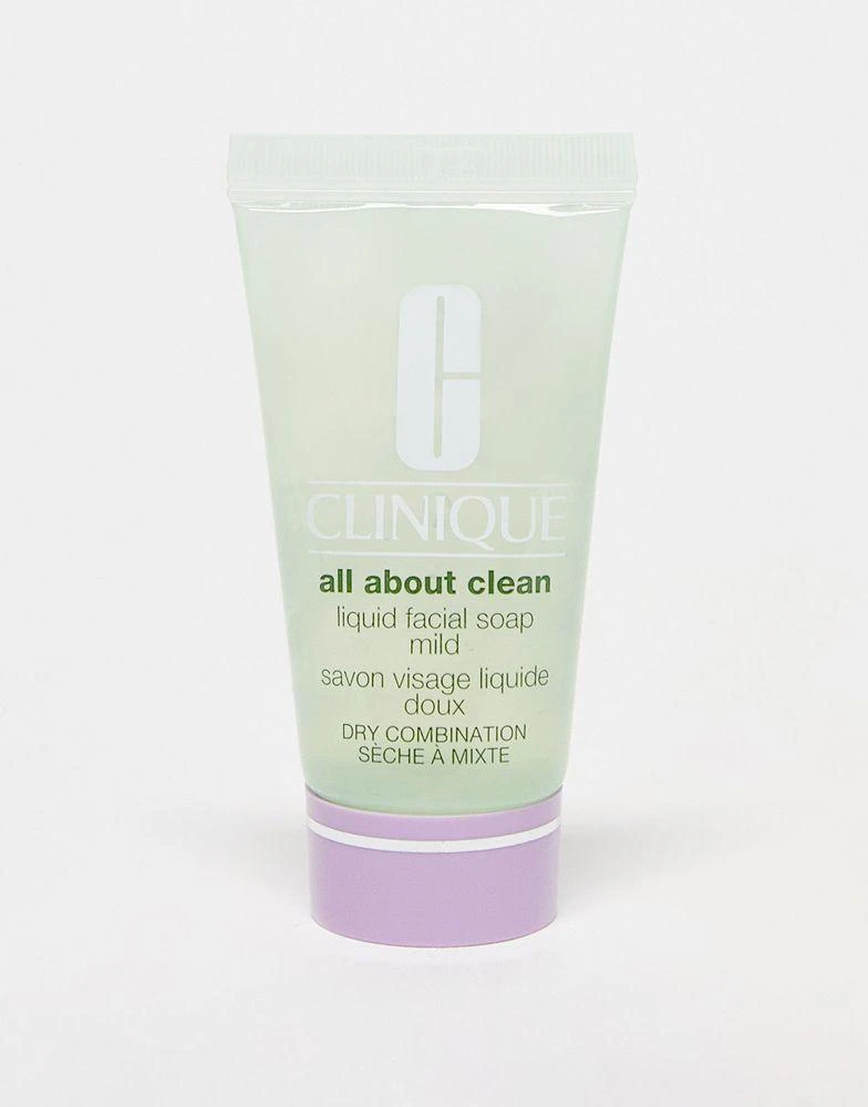 商品Clinique|Clinique Mini All About Clean Liquid Facial Soap Mild 30ml,价格¥109,第1张图片