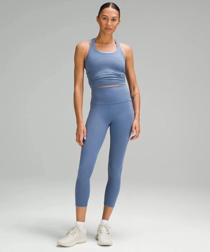 商品Lululemon|Wunder Train High-Rise Crop with Pockets 23",价格¥739,第2张图片详细描述