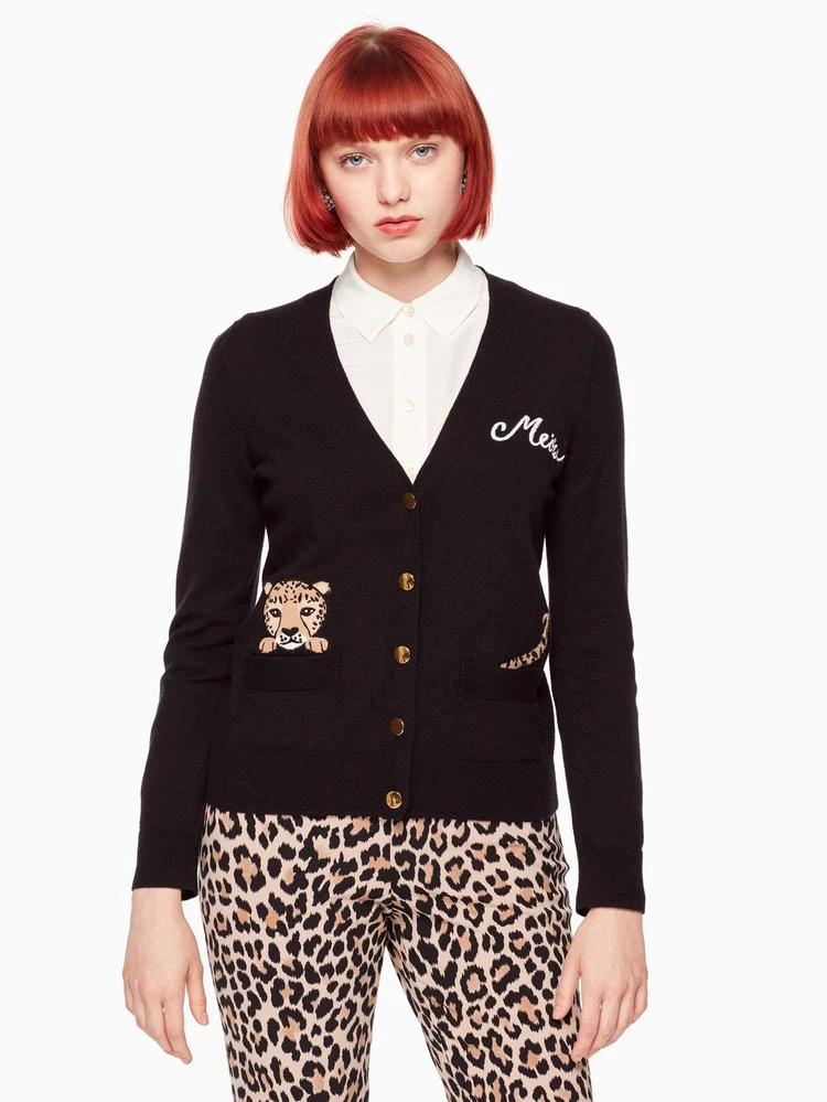 商品Kate Spade|leopard cardigan,价格¥1109,第1张图片