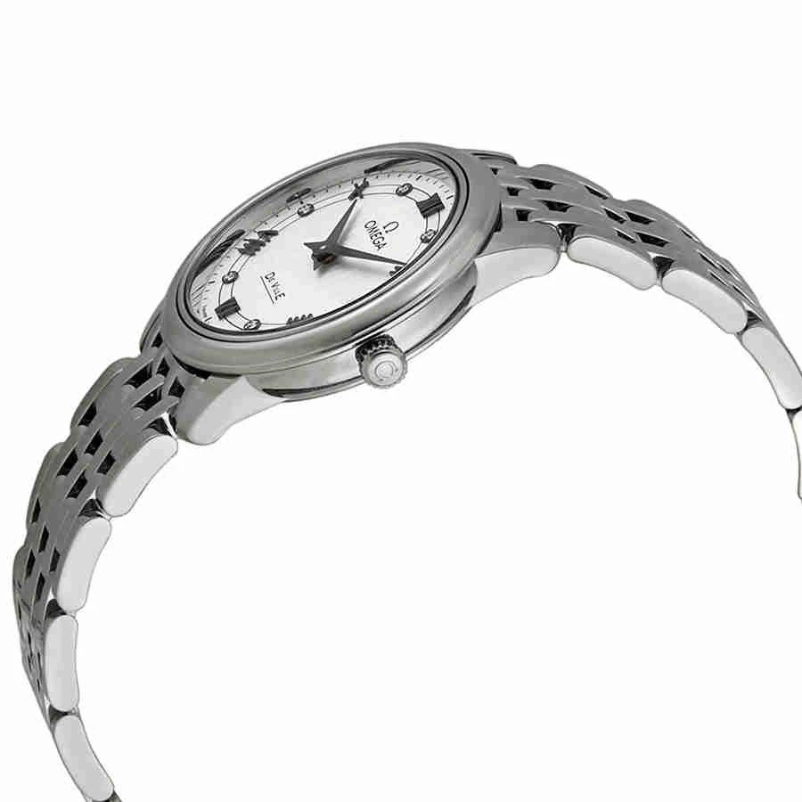 商品Omega|De Ville Prestige White Silvery Diamond Dial Ladies Watch 424.10.27.60.52.002,价格¥15849,第2张图片详细描述