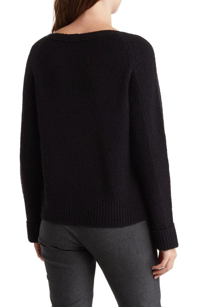 商品Vince|Textured Boatneck Wool Blend Sweater,价格¥383,第2张图片详细描述