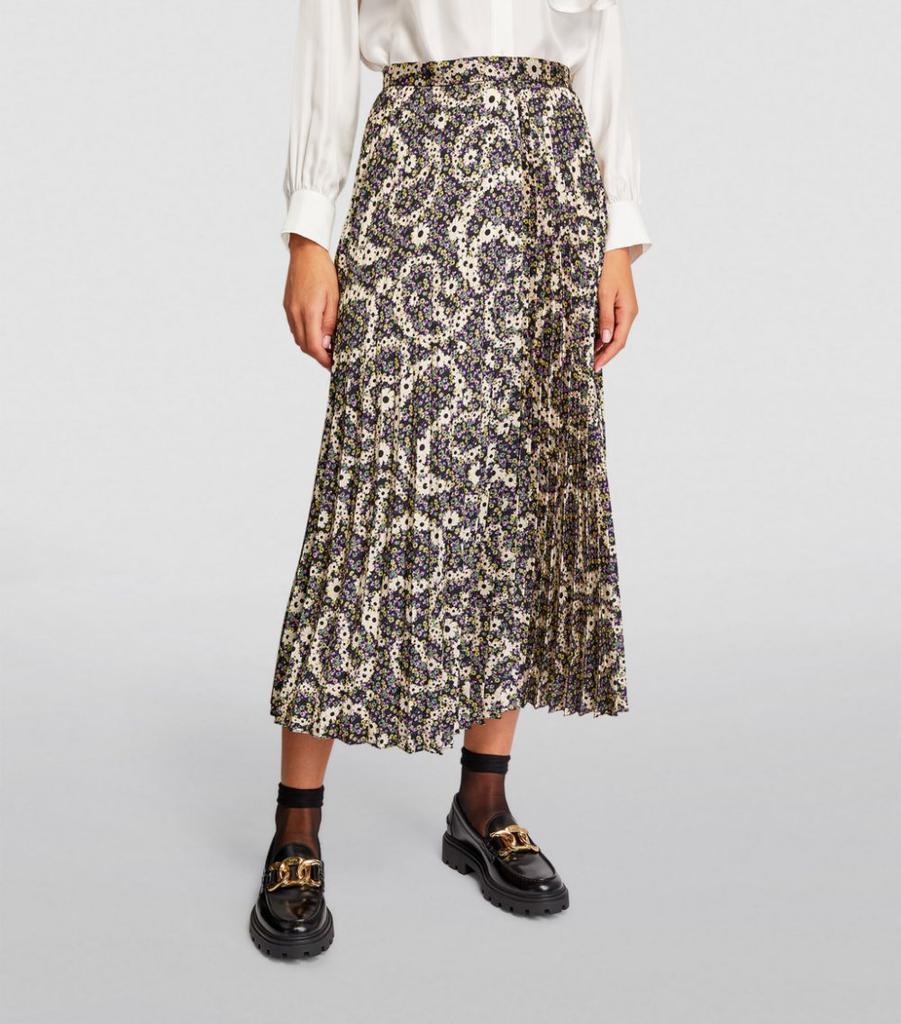 商品Sandro|Pleated Midi Skirt,价格¥2079,第5张图片详细描述