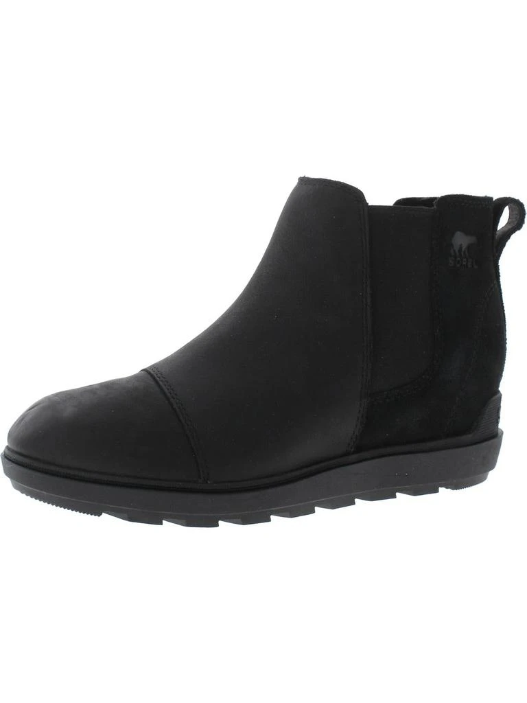 商品SOREL|Womens Leather Flat Ankle Boots,价格¥820,第1张图片