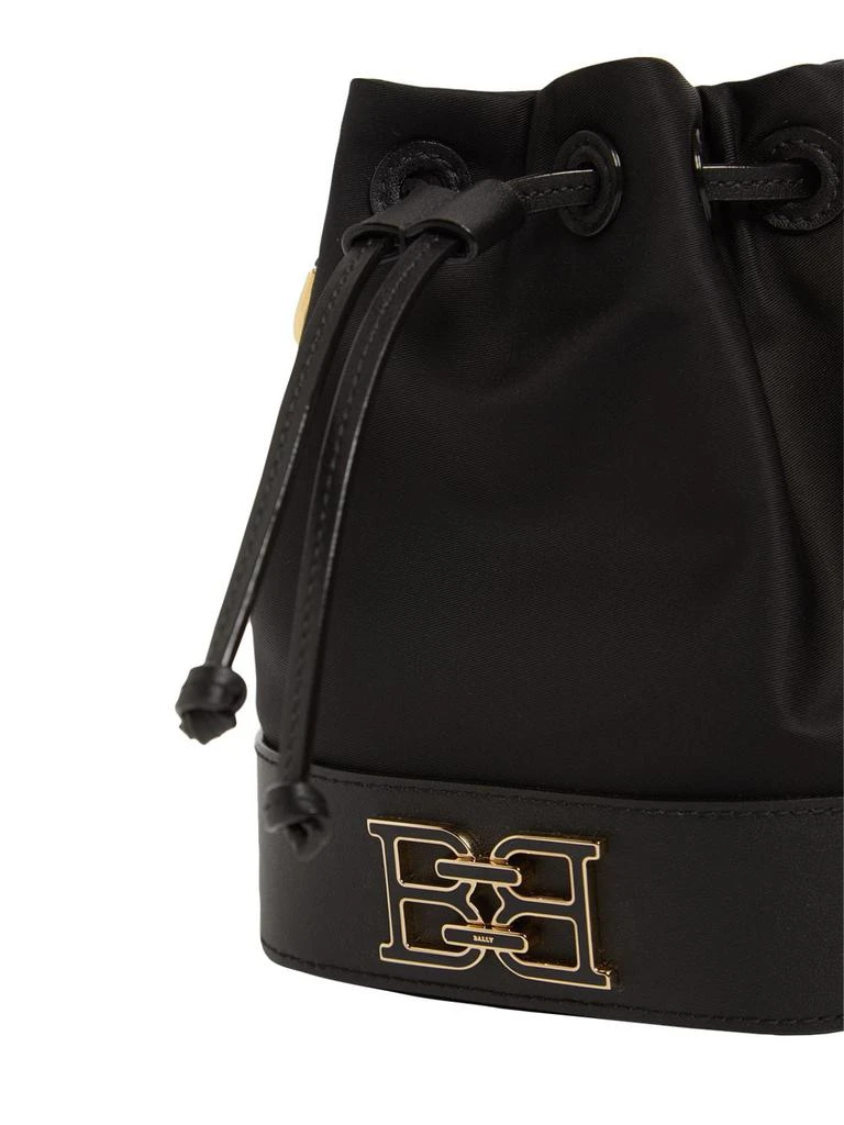 商品Bally|Xs Eoh B Nylon & Leather Bucket Bag,价格¥5163,第3张图片详细描述