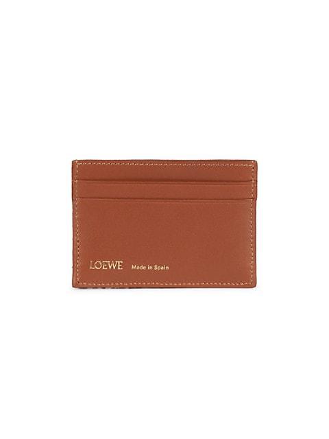 商品Loewe|Anagram Canvas-Leather Cardholder,价格¥2115,第4张图片详细描述
