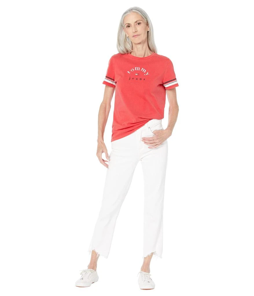 商品Tommy Jeans|Distressed Logo Tee,价格¥140,第4张图片详细描述