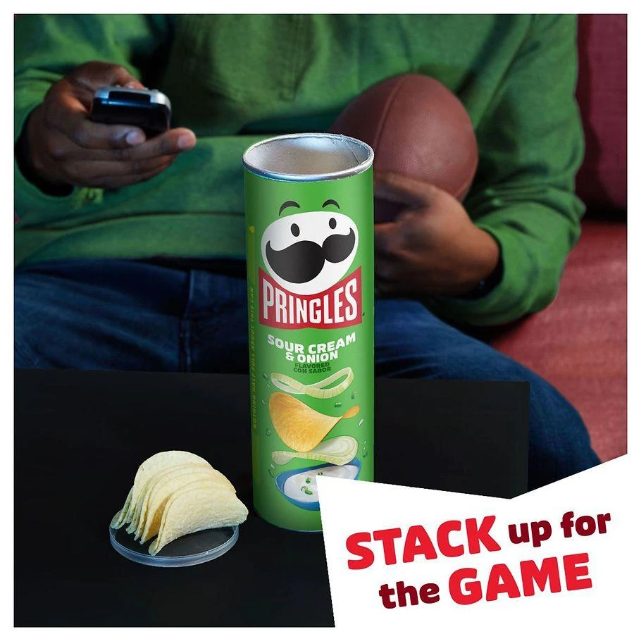 商品Pringles|Potato Crisps Chips Sour Cream and Onion,价格¥22,第3张图片详细描述