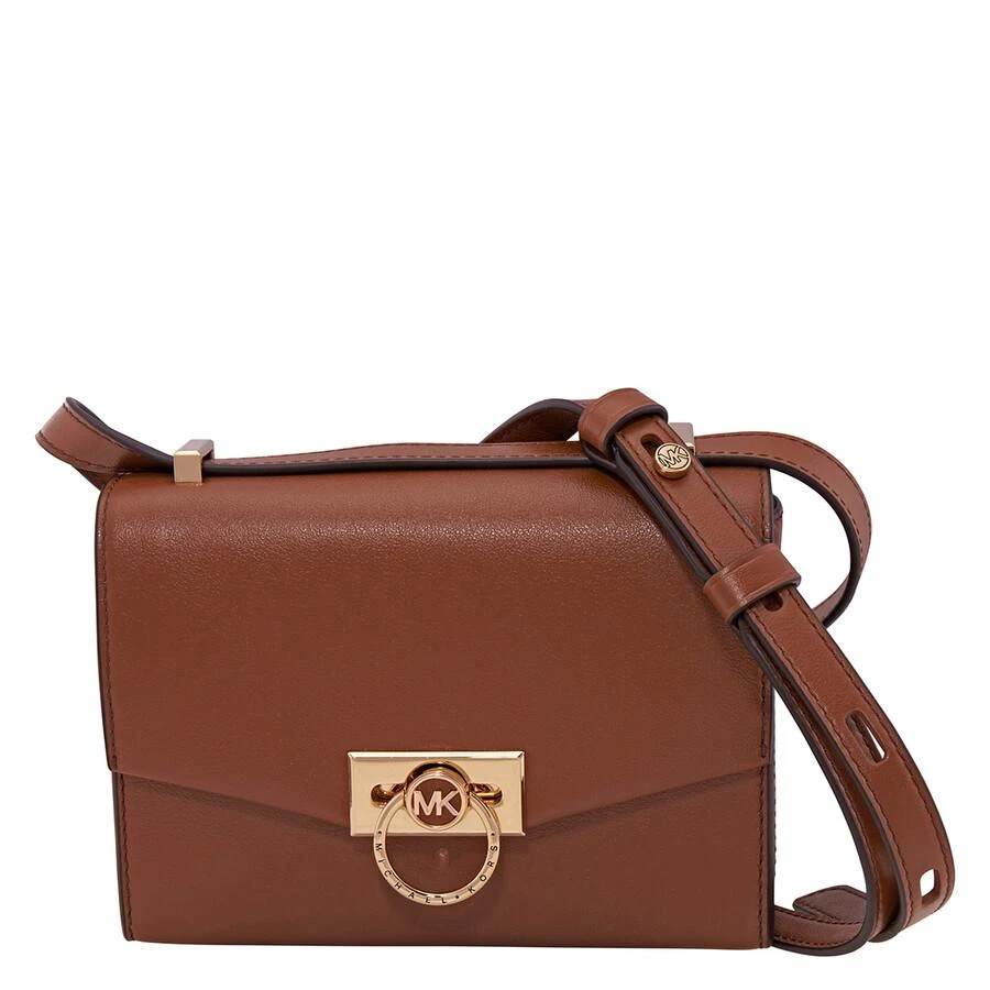 商品Michael Kors|Hendrix Extra-small Leather Crossbody Bag - Brown,价格¥1472,第1张图片