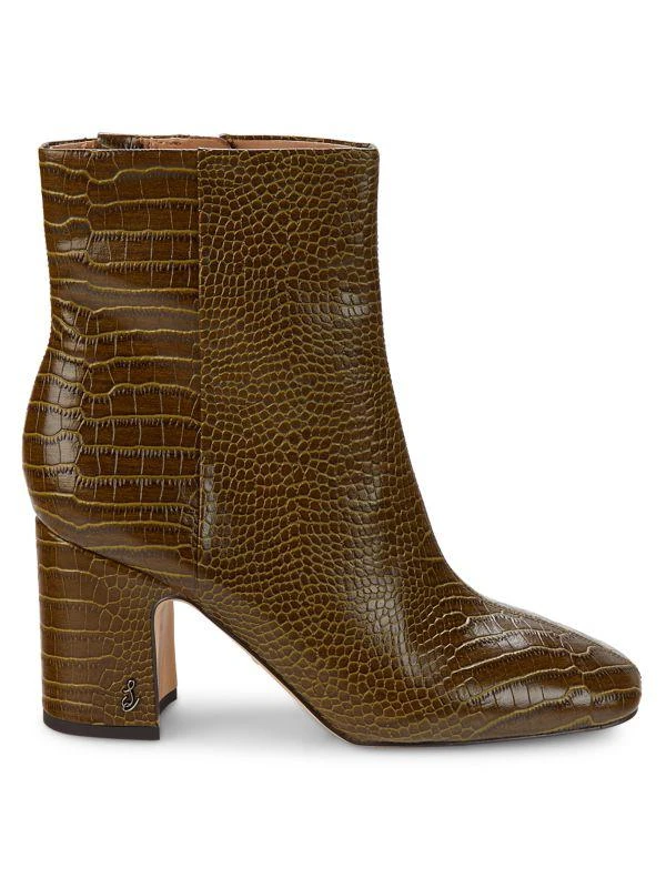 商品Sam Edelman|Fawn Faux Animal Skin Booties,价格¥354,第1张图片