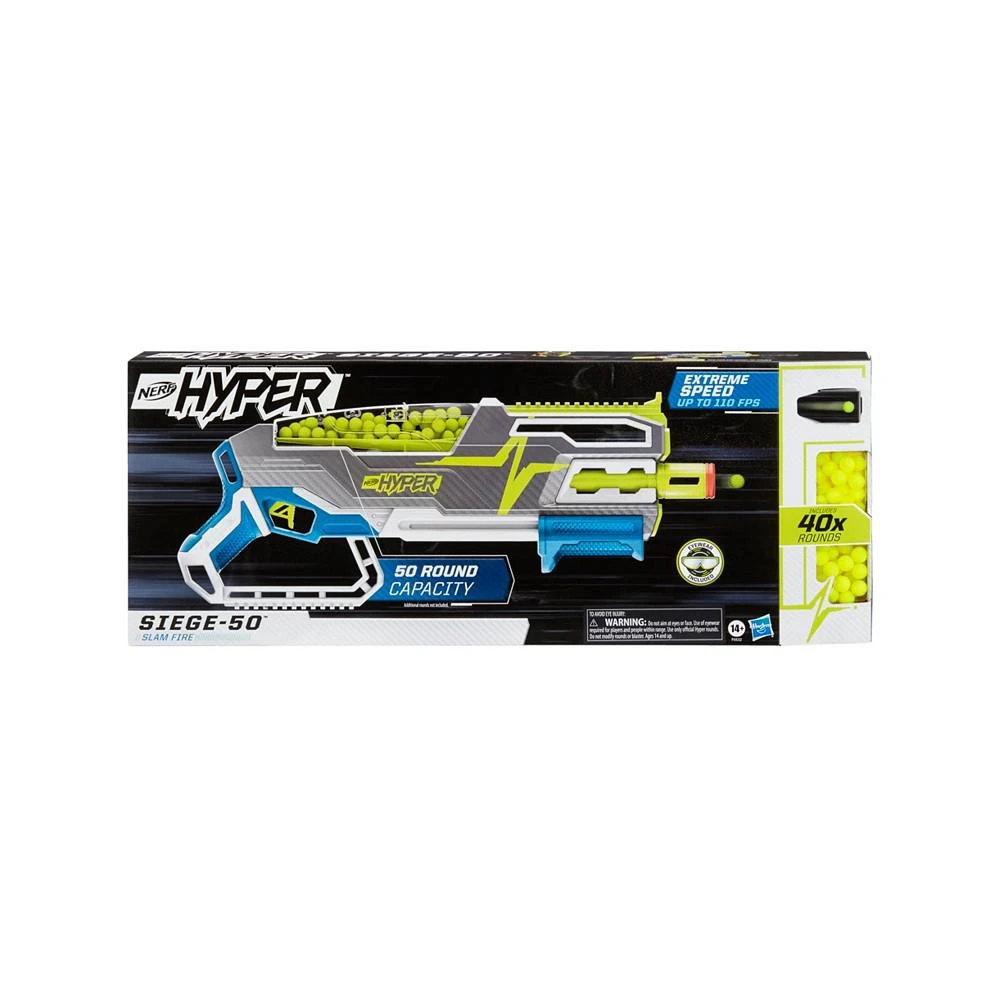 商品Nerf|Hyper Siege-50 Pump Action Blaster,价格¥163,第3张图片详细描述