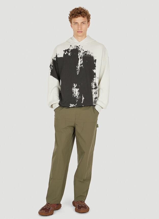 Studio Relaxed Hooded Sweatshirt in Black商品第2张图片规格展示