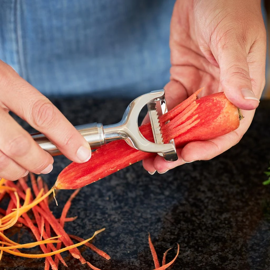 商品Rosle|Julienne Vegetable Peeler, Stainless Steel,价格¥238,第2张图片详细描述