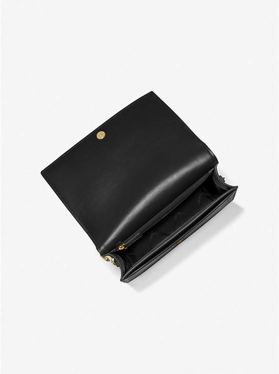 商品Michael Kors|Jet Set Large Saffiano Leather Crossbody Bag,价格¥492,第4张图片详细描述