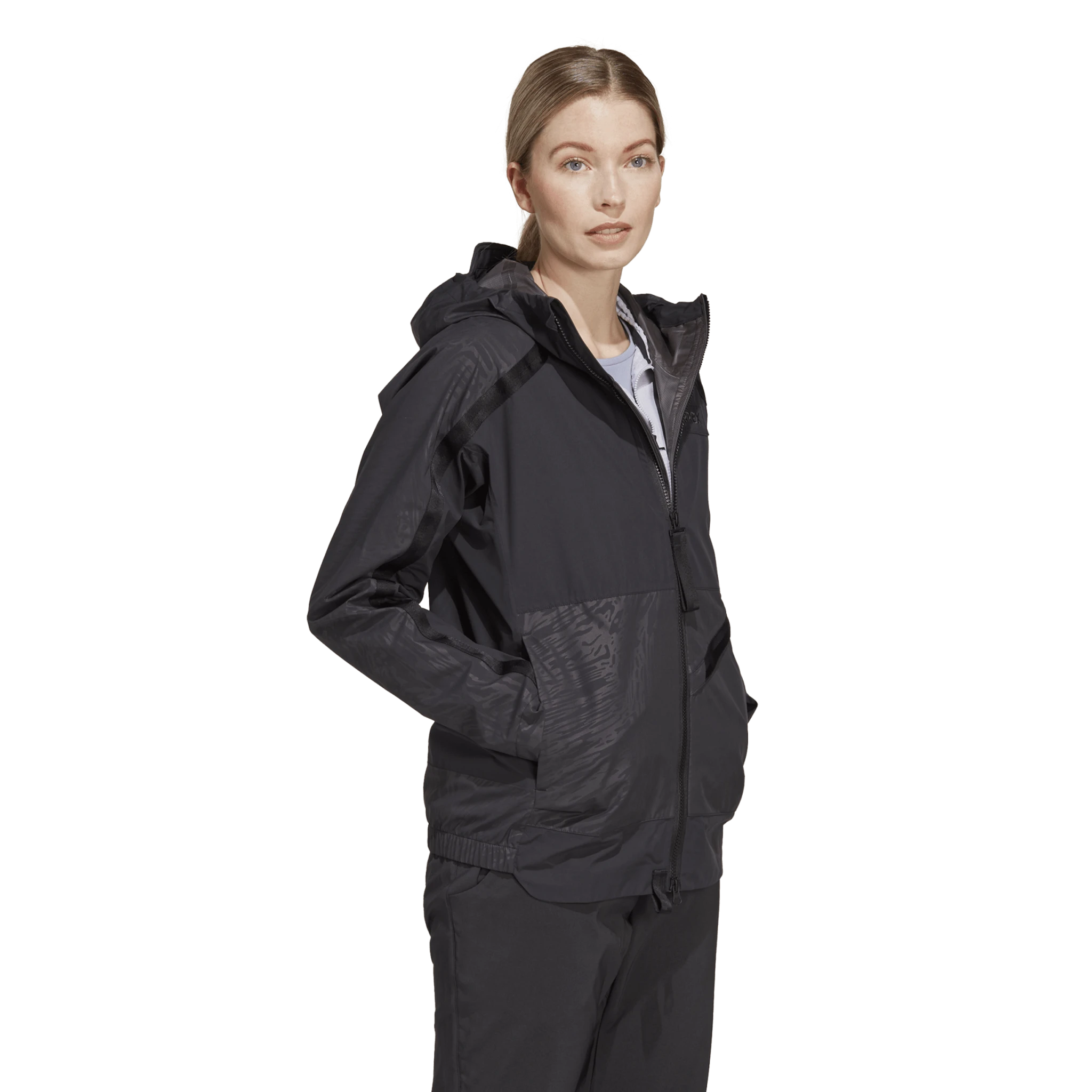 商品【商品预售7天】 Adidas|Adidas 女士软壳衣 12121671STYLE 黑色,价格¥2853 描述