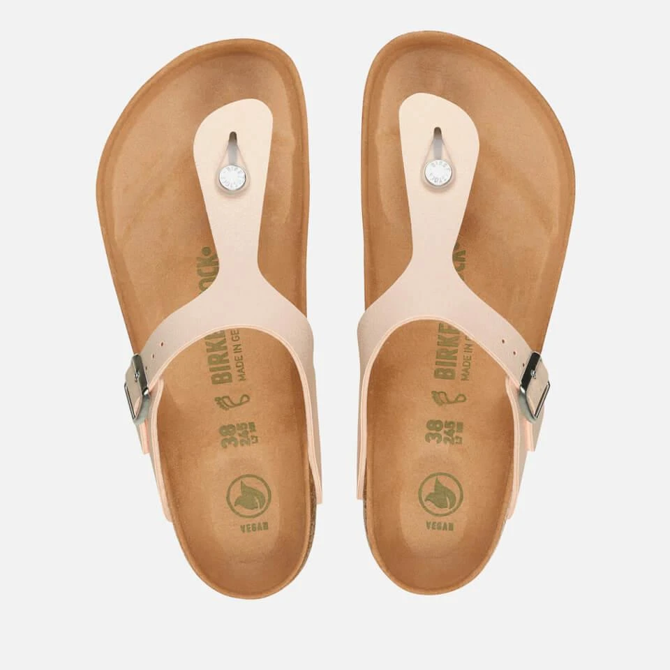 商品Birkenstock|BIRKENSTOCK GIZEH FIT VEGAN TOE-POST SANDALS,价格¥759,第2张图片详细描述