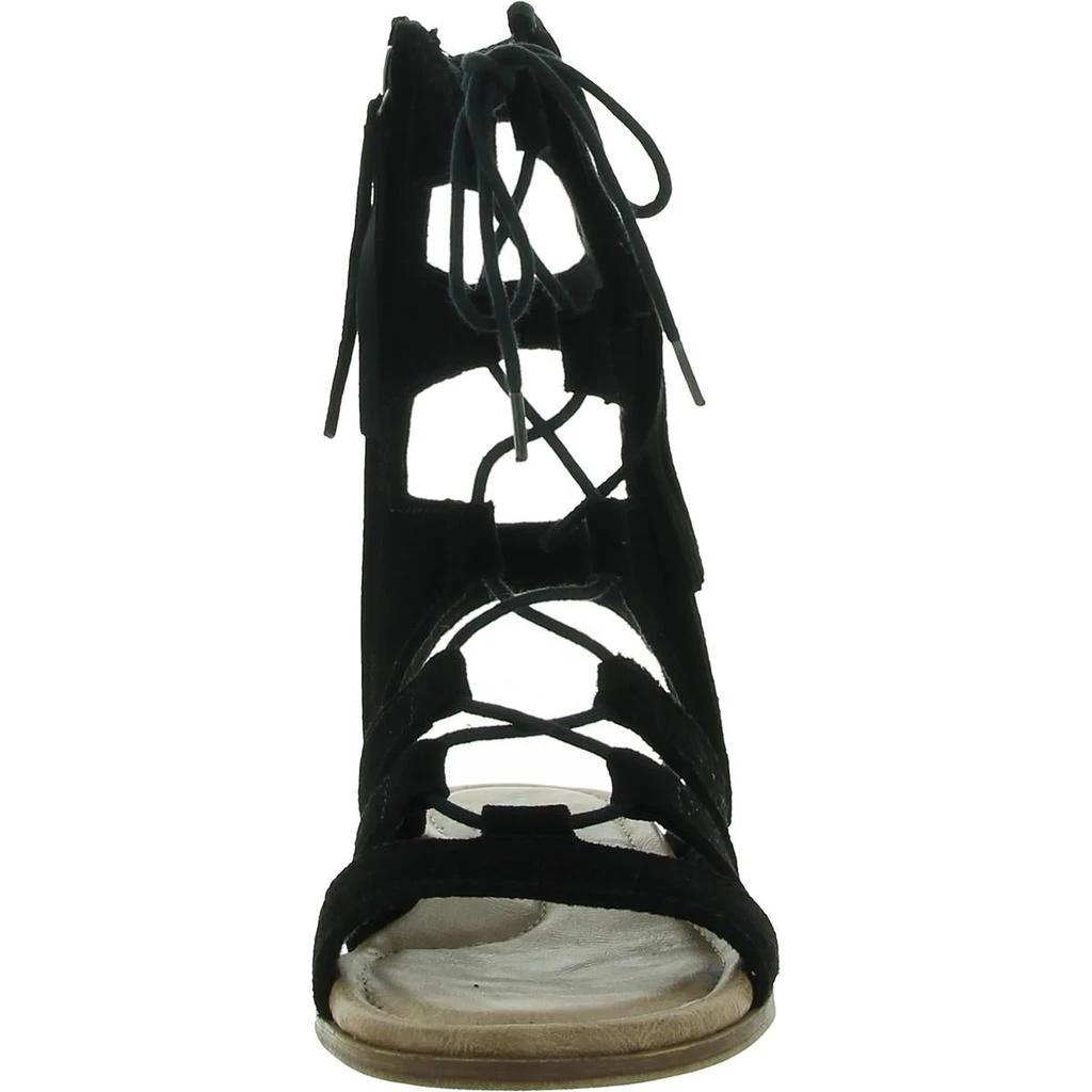 商品Minnetonka|Minnetonka Womens MILOS Faux Leather Open Toe Gladiator Sandals,价格¥48,第3张图片详细描述