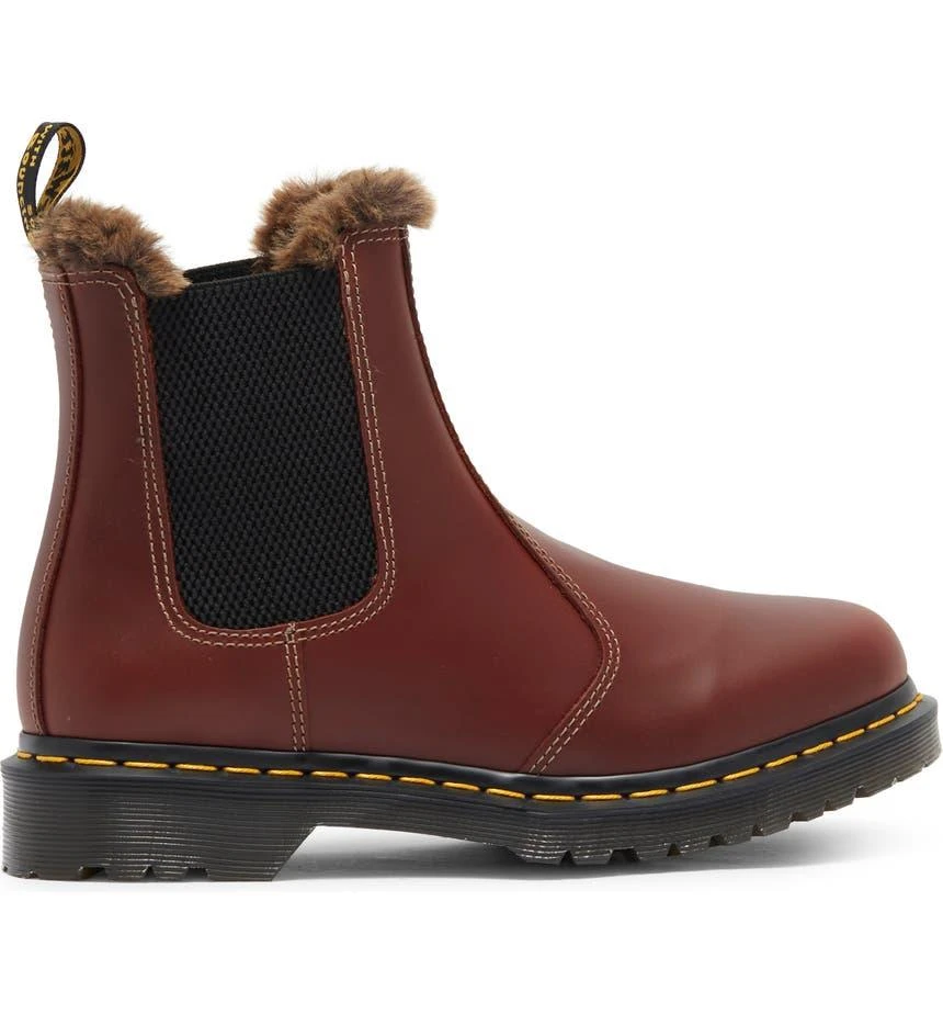 商品Dr. Martens|Leonore Faux Fur Lined Lug Sole Chelsea Boot,价格¥722,第3张图片详细描述