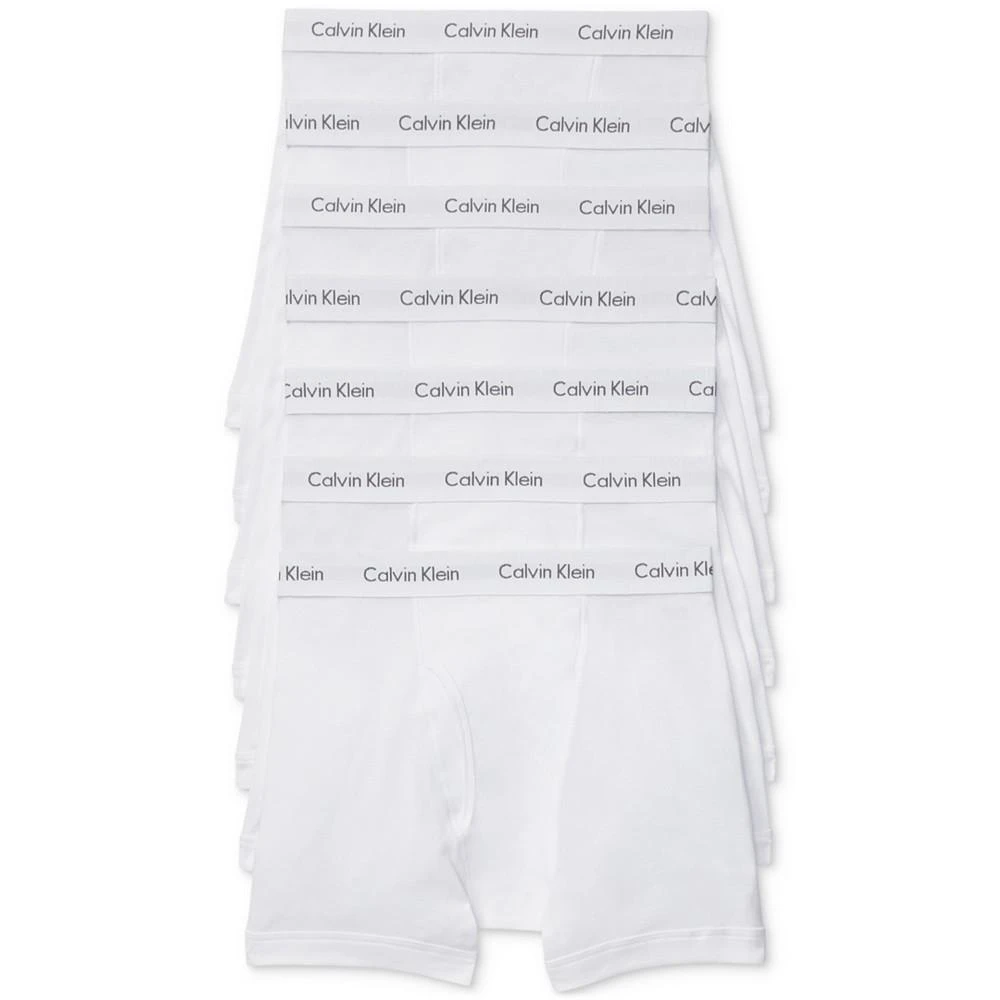 商品Calvin Klein|Men's 7-Pack Classic Logo Boxer Briefs Underwear,价格¥407,第1张图片