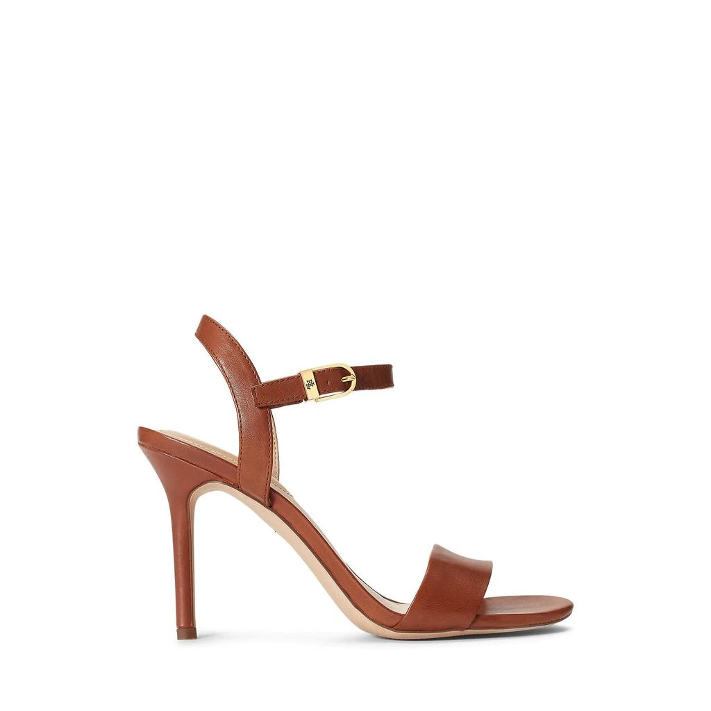 商品Ralph Lauren|Gwen Leather Sandal,价格¥939,第4张图片详细描述