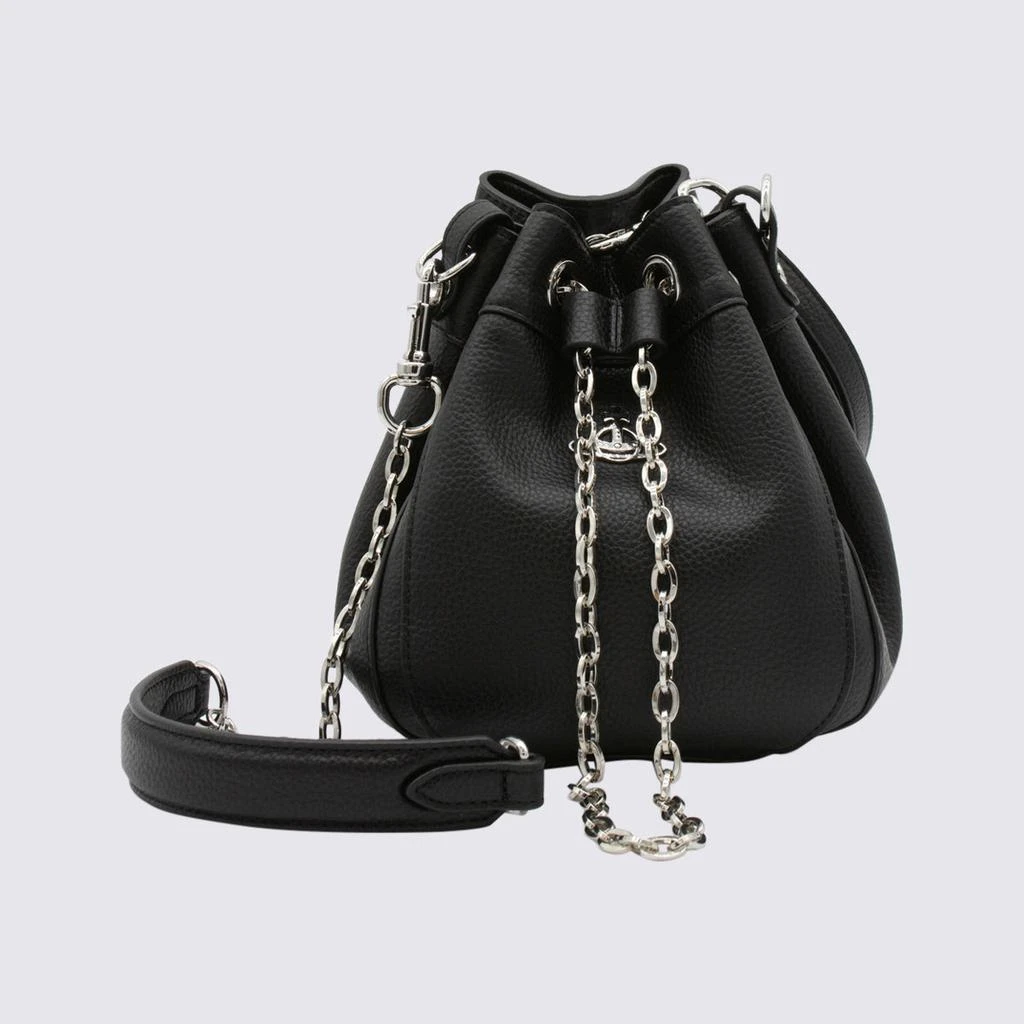 商品Vivienne Westwood|VIVIENNE WESTWOOD BLACK FAUX-LEATHER BAG,价格¥1699,第1张图片
