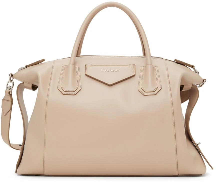 商品Givenchy|驼色中号 Antigona Soft 单肩包,价格¥18289,第1张图片