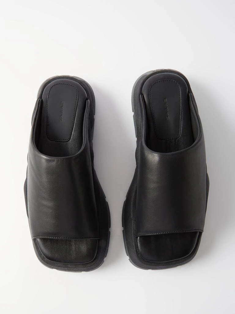 商品Eytys|Sensa leather slides,价格¥1119,第4张图片详细描述